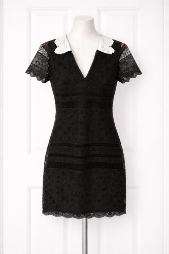 Zara woman black lace dress - zara,
