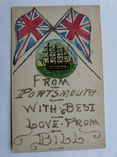 Vintage portsmouth naval theme - vintage,