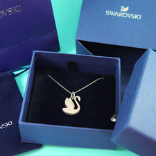 Swarovski Silver Tone Swan