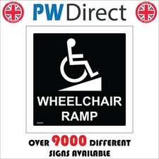 SIGN Wheelchair Ramp