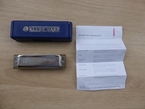Hohner blues harp harmonica - harp, ms