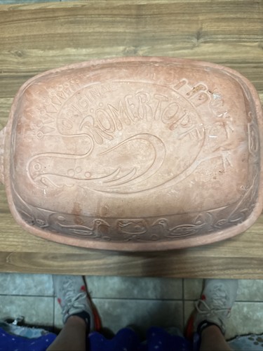 Vtg romertopf clay - vtg,