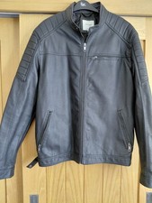 Jack & Jones Mens Leather Look