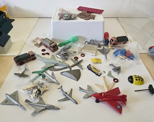 Vintage plastic toys - vintage,