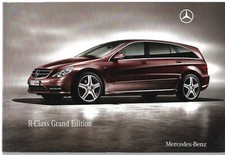 Mercedes-Benz R-Class Grand Edition 2009-10 UK Market Sales Brochure 300 350 CDi