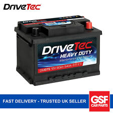 DriveTec Battery DM075 12V 55Ah 540A B13 B14 For Ford Escort 1.6 i 1.6 XR3i