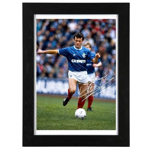 Davie cooper signed - cooper, autograph