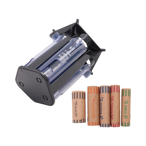 Coin sorter tube counter - tube,