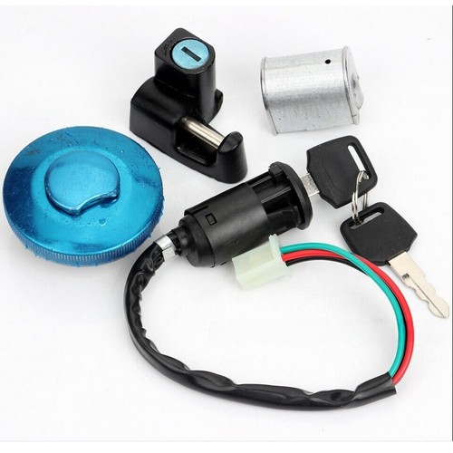 Tank cap and ignition lock - tank, for