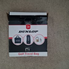 Dunlop - Golf Fold Out Travel Bag - Black - Unused In Packaging