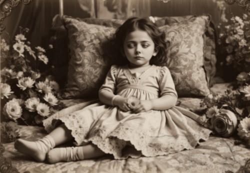 Little girl child photo print - child,