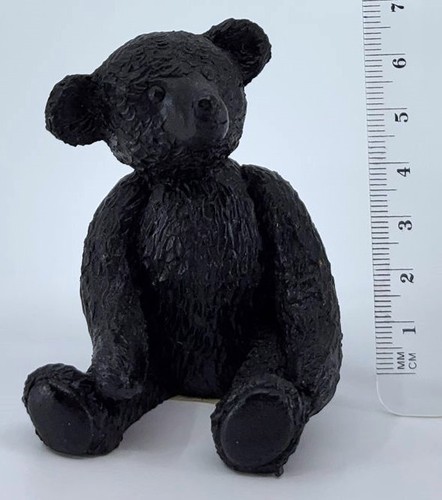 British coal teddy figurine - british, by