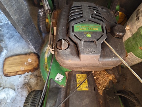 John deer garden mower - john,