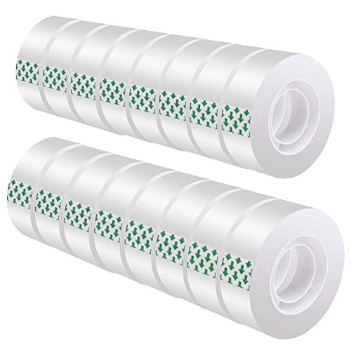 Clear transparent tape - clear, rolls