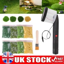 Static Grass Applicator Kit DIY Electrostatic Flock Landscaping Flocking Machine