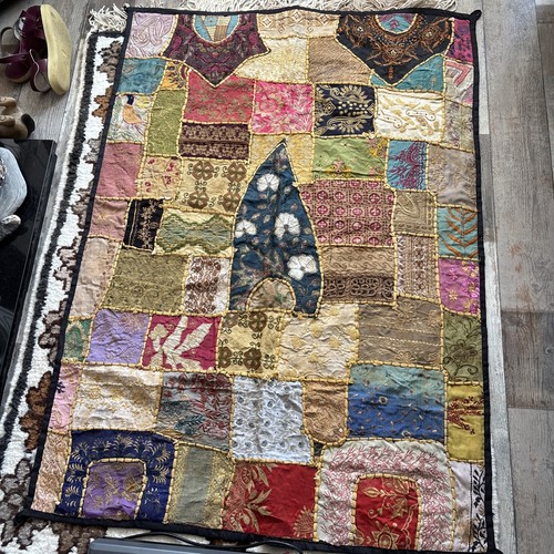 Vintage indian patchwork - vintage,