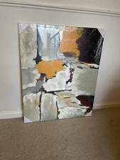 Hand painted wall art Large