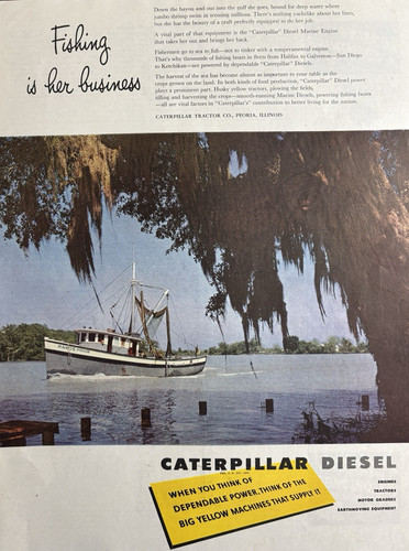 1949 caterpillar diesel engine - caterpillar,