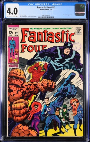 Fantastic four 1969 cgc - fantastic,