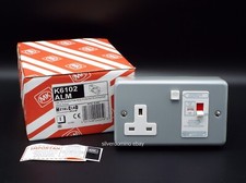 MK Metal Clad RCD Socket •