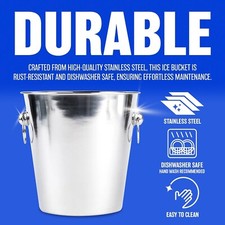 NEW STAINLESS STEEL CHAMPAGNE
