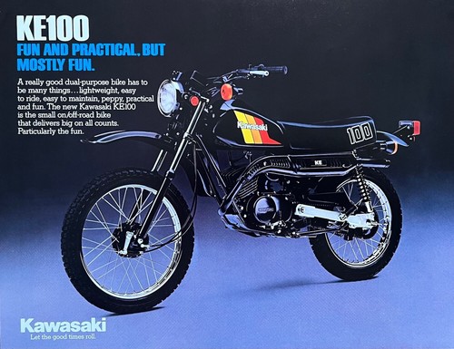 1982 kawasaki ke100b - 1982,
