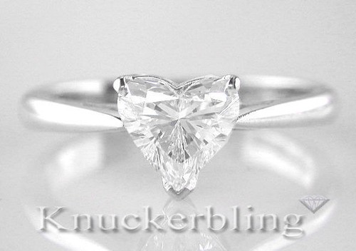 Diamond solitaire engagement - diamond,