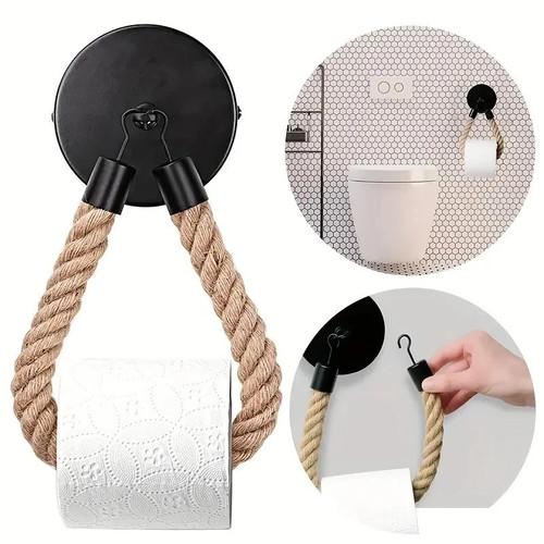 Hemp rope toilet - rope, roll