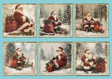 Christmas card toppers for