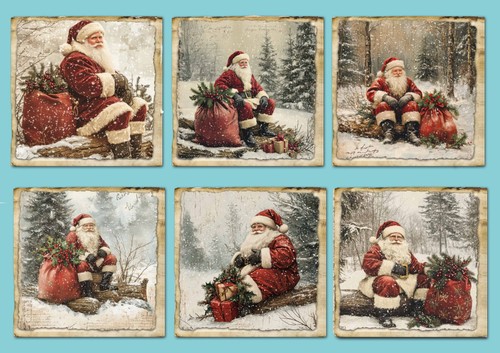Christmas card toppers - , for