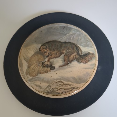 Antique prattware the snow - antique,