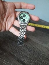 RICARDO QUARTZMENS ROUND WATCH SILVER COLOURJAPAN MOVEMENT