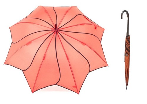 Soake swirl coral orange - orange, large