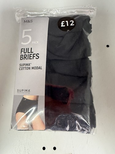 Pairs full briefs supima - m&s, 5