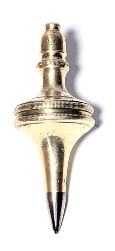 Beautiful vintage brass plumb - beautiful,