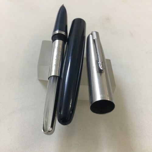 Parker steel black - steel, fp