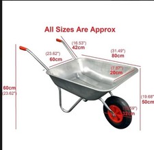 Heavy Duty Wheelbarrow 65l