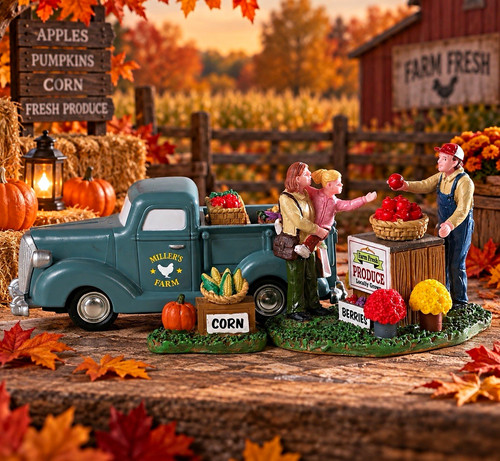 Lemax harvest crossing - lemax,