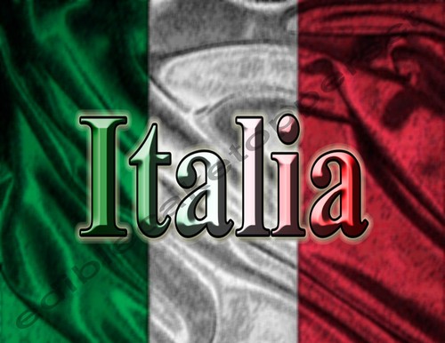Italian flag personalized - italian,