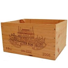French wooden wine - wine, box