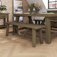 140cm Dining Bench Chunky Top