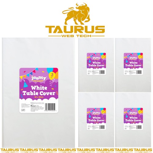 15x disposable table cloths - 15x,