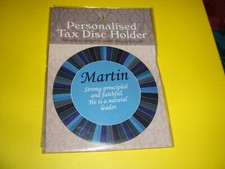 Tax disc holder magnetic - tax,