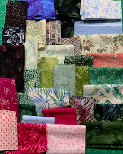 Hoffman batik scrap bag - bag, (