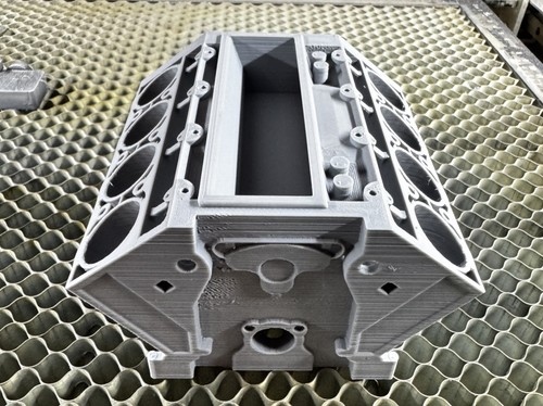Engine block business card - engine,