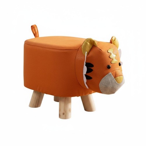 Wooden elephant step stool - elephant,
