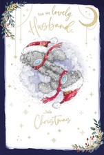 Me To You Tatty Teddy For My Lovely Husband Christmas Card, Tatty Teddy Bears...