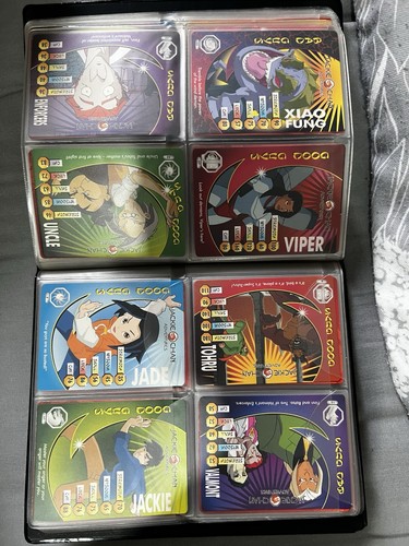 Jackie chan adventures cards - chan,