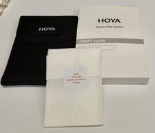 Camera Filters HOYA SQ100.  100 x 100mm & 100 x 150mm IRND's & Grads (LTD STOCK)