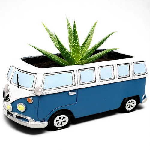 Retro camper van shaped - retro,